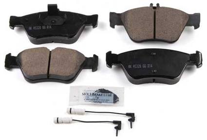 Mercedes Disc Brake Pad Set - Front 004420022041 - Akebono Euro Ultra-Premium EUR710